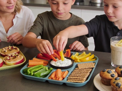Magic dip transforms snack time for kids and parents