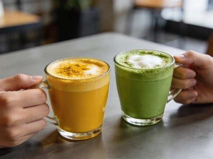 Turmeric latte vs. matcha latte: Do either really fight inflammation? Shake Nutrition