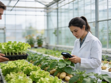 Genomics funding backs new lettuce and potato breeding in Québec Shake Nutrition