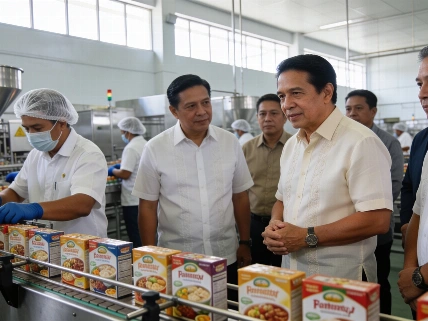 Marcos Visits Pangasinan Facility to Boost Nutritious Food Production