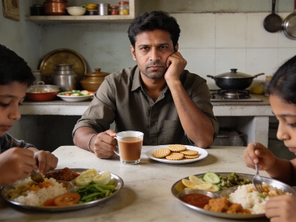 Indian fathers face hidden health risks from neglected eating habits