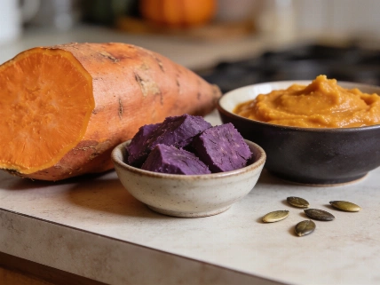 Sweet Potato and Pumpkin Offer Different Carotenoid Profiles Shake Nutrition