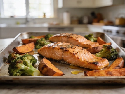 Build a Flexible Weeknight Dinner Around Sheet-Pan Salmon Shake Nutrition