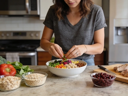 High-Protein Meal Plan Targets Cholesterol With Fiber-First Strategy