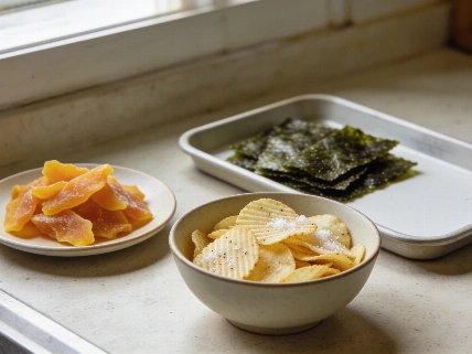 Trader Joe's Snack Picks Start With Flavor, Labels Set the Limits Shake Nutrition