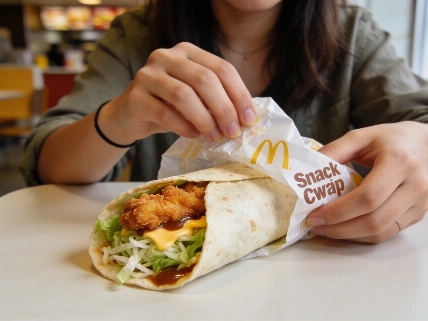 McDonald's Snack Wraps: High in protein, but sodium stays high