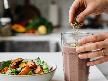 Five Fall Add-Ins Give Smoothies and Salads More Staying Power Shake Nutrition