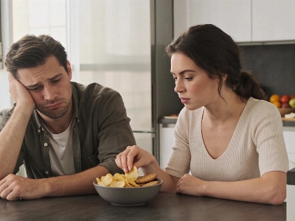 One Partner's Poor Sleep Undermines Healthy Eating for Both in a Relationship
